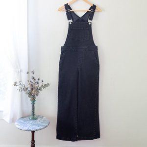 Black Ribcage Wide Leg Overalls - Levi's - Size 26